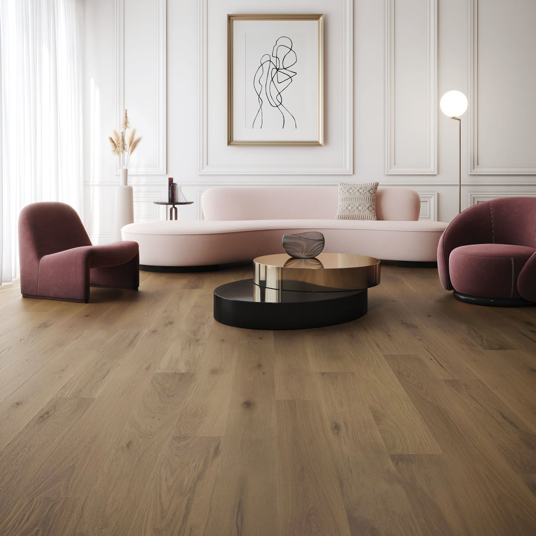 Bois ingénierie clic mirage chêne blanc muse 9/16''