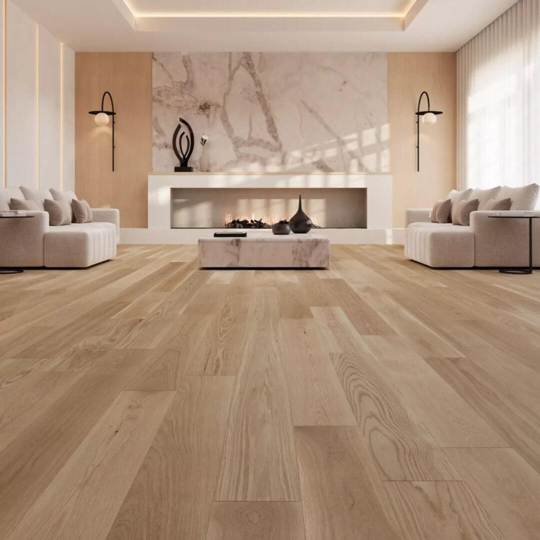 Bois ingénierie mirage chêne blanc bluum 3/4''