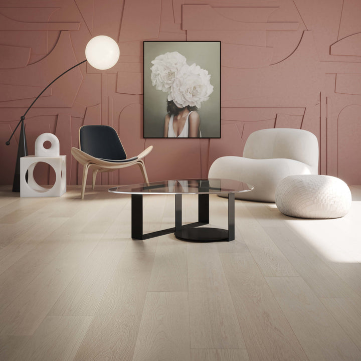 Bois ingénierie clic mirage chêne blanc muse 9/16''