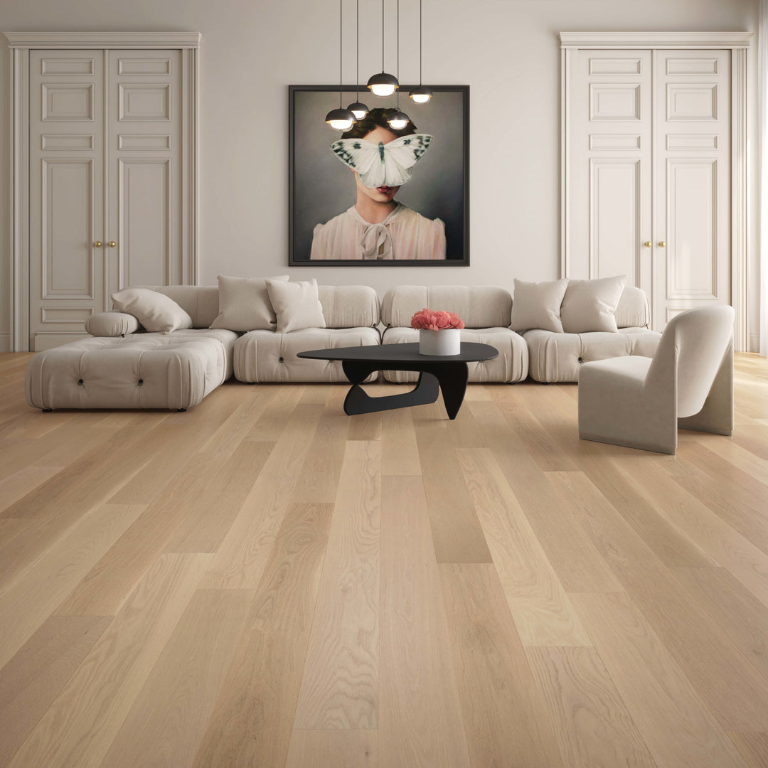 Bois ingénierie clic mirage chêne blanc muse 9/16''