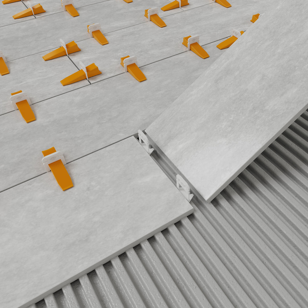 Qep - Système de nivellement des carreaux xtreme partie a. clips pour coulis de 1/16''