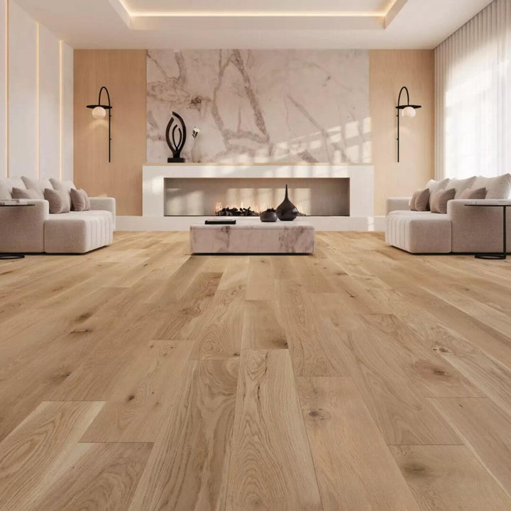 Bois ingénierie mirage chêne blanc bluum 9/16''