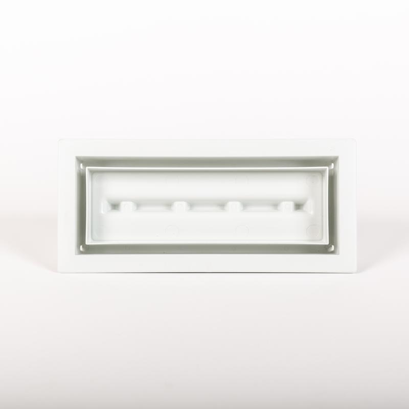 Fittes - Trappe de ventilation avec cadre 4'' x 10''