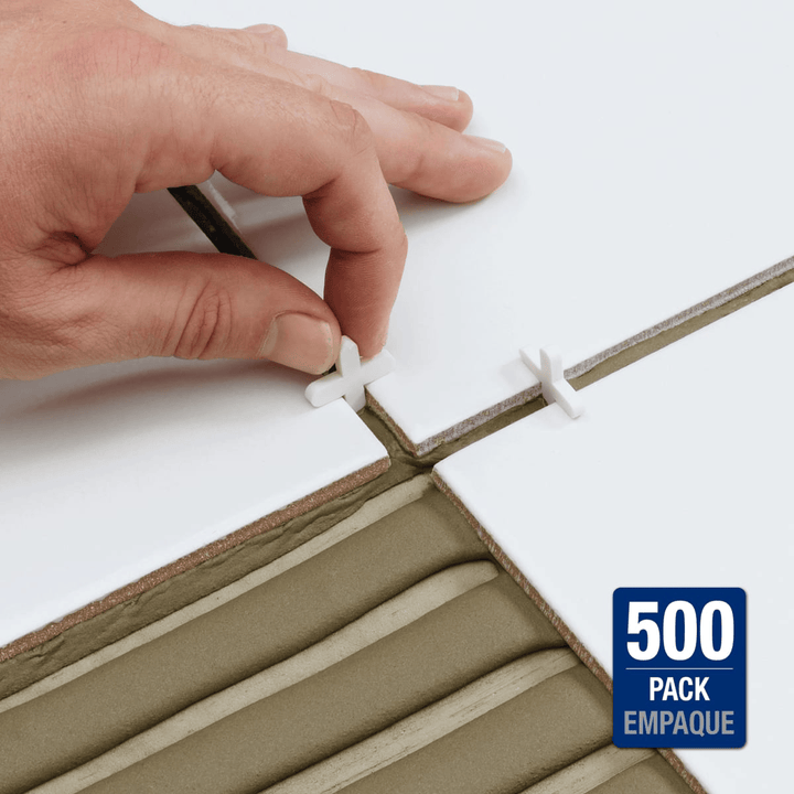 Qep - Espaceurs de tuiles classique flexibles de 1/8''