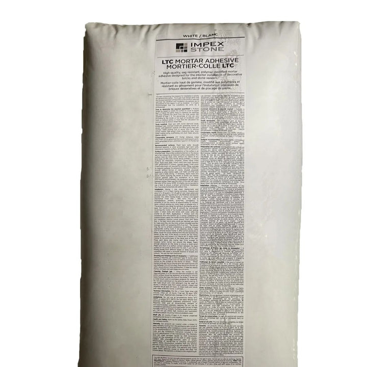 Colle mortier ltc - Pierres naturelles et briquettes