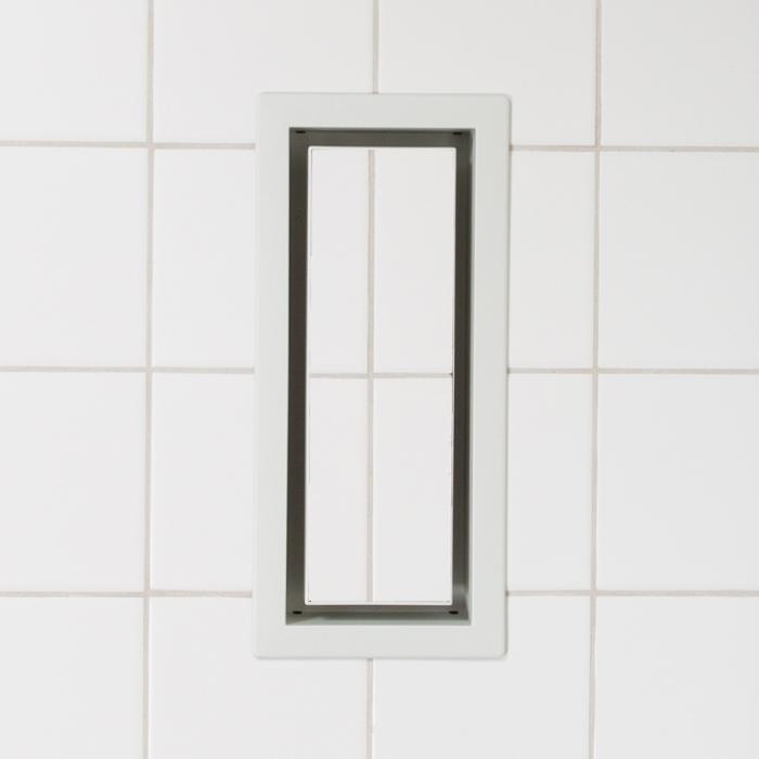 Fittes - Trappe de ventilation avec cadre 4'' x 10''