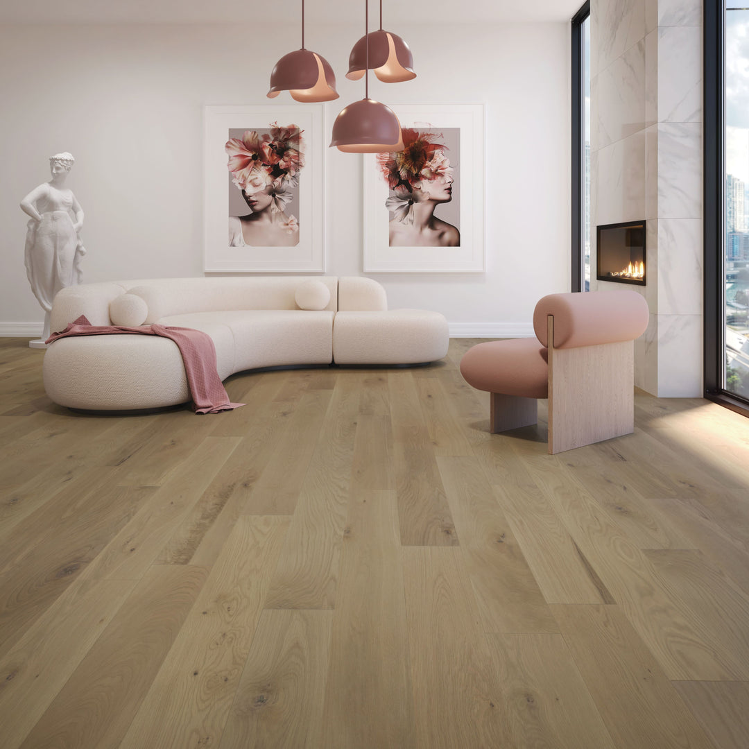 Bois ingénierie mirage chêne blanc muse 3/4''