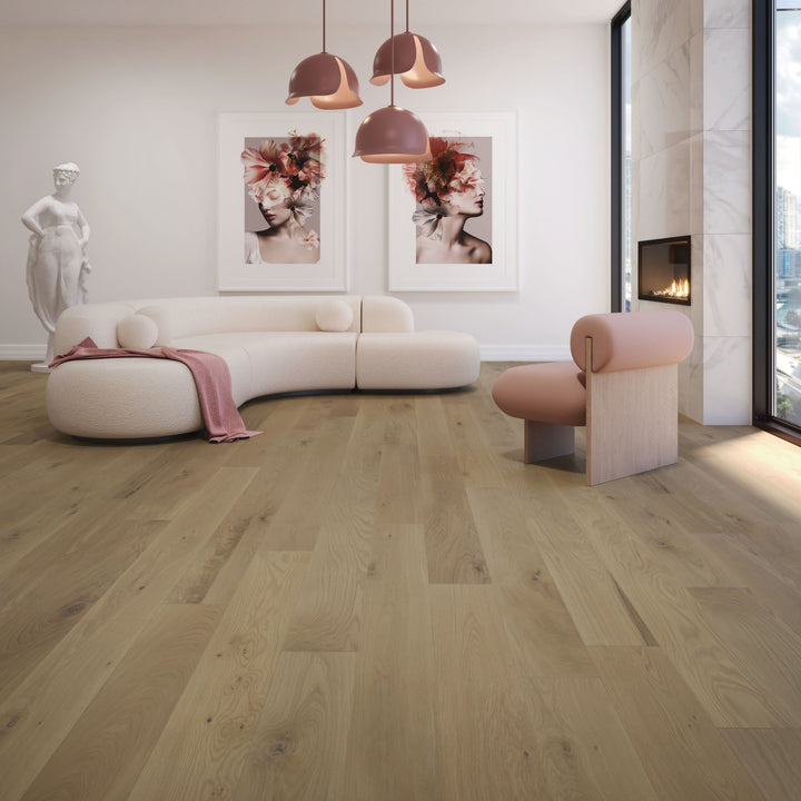 Bois ingénierie mirage chêne blanc muse 3/4''