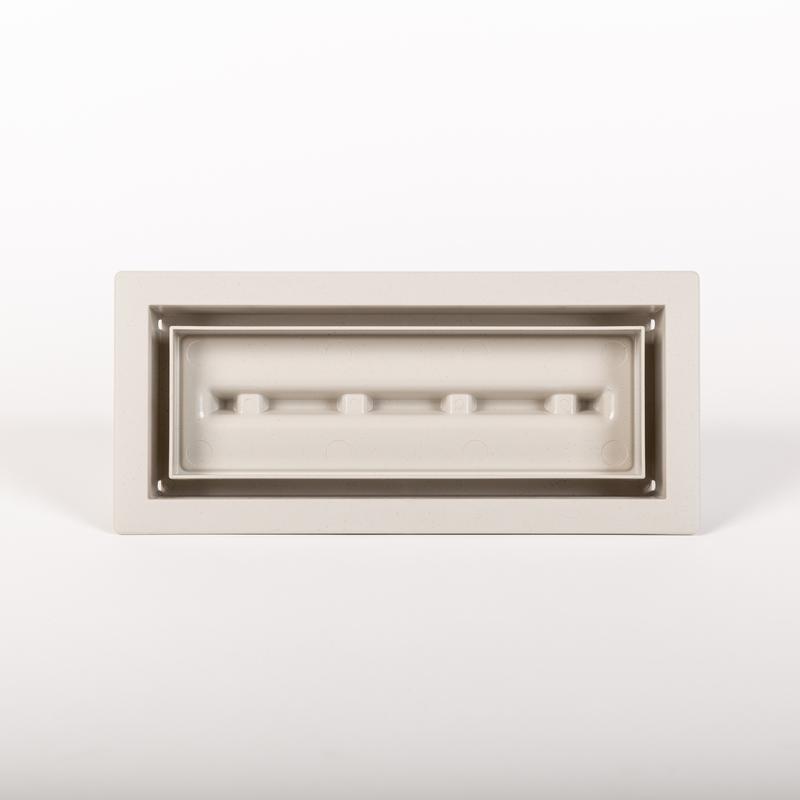 Fittes - Trappe de ventilation avec cadre 4'' x 10''