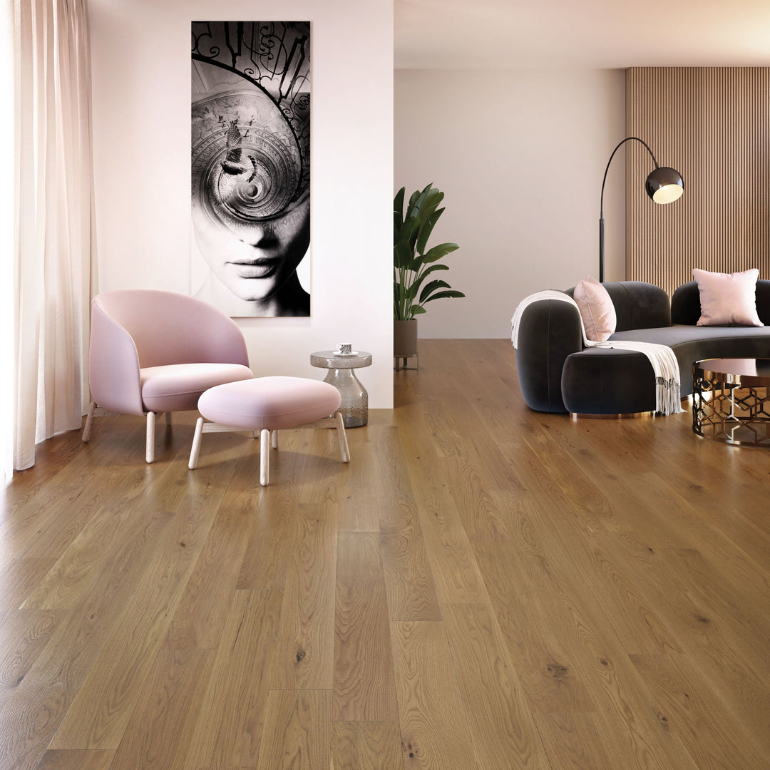 Bois ingénierie mirage chêne blanc muse 3/4''