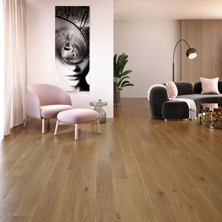 Bois ingénierie mirage chêne blanc muse 3/4''