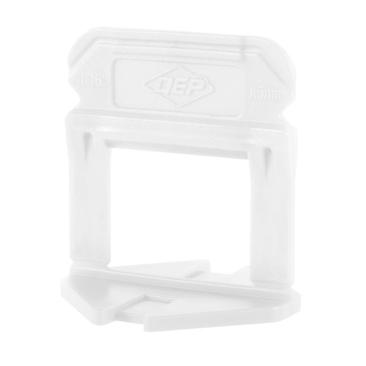 Qep - Système de nivellement des carreaux xtreme partie a. clips pour coulis de 1/16''