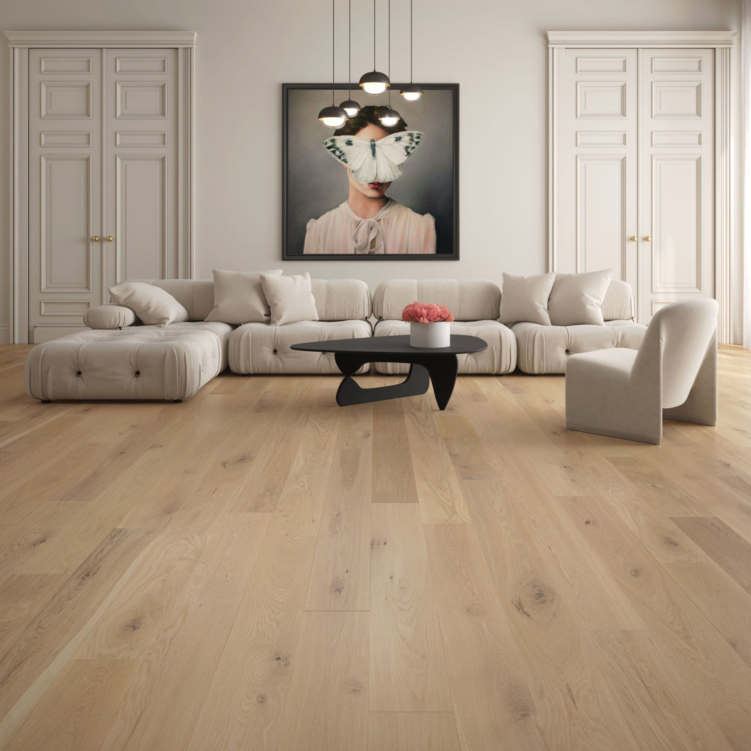 Bois ingénierie clic mirage chêne blanc muse 9/16''